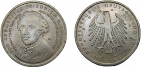 GERMANY 2012 A 10 EURO ALLOY Federal Republic, 300th Anniversary of Birth of Friedrich der Grosse 14g KM# 308