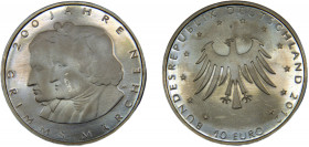 GERMANY 2012 F 10 EURO ALLOY Federal Republic, 200th Anniversary of Grimm's Fairy Tales 14g KM# 310