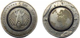 GERMANY 2016 F 5 EURO SILVER Federal Republic, Planet Earth, Stuttgart Mint 9g KM# 348