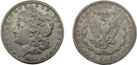 UNITED STATES 1883 1 DOLLAR SILVER Liberty head, Morgan, Philadelphia 26.42g KM# 110