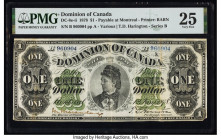 Canada Dominion of Canada $1 1.6.1878 DC-8e-ii PMG Very Fine 25. Corner tip missing on this example.

HID09801242017

© 2022 Heritage Auctions | All R...