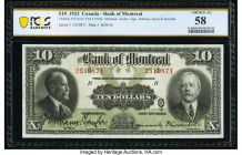 Canada Montreal, PQ- Bank of Montreal $10 2.1.1923 Ch.# 505-56-04 PCGS Banknote Choice AU 58. 

HID09801242017

© 2022 Heritage Auctions | All Rights ...