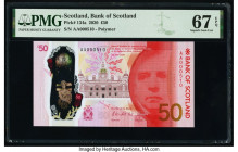 Scotland Bank of Scotland 50 Pounds 1.6.2020 Pick 134a PMG Superb Gem Unc 67 EPQ. 

HID09801242017

© 2022 Heritage Auctions | All Rights Reserved