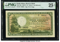 South Africa South African Reserve Bank 5 Pounds 17.4.1931 Pick 86a PMG Very Fine 25 EPQ. 

HID09801242017

© 2022 Heritage Auctions | All Rights Rese...