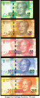 South Africa Matching Serial Number 0000678 Set of 5 Examples Crisp Uncirculated. 

HID09801242017

© 2022 Heritage Auctions | All Rights Reserved