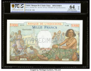 Tahiti Banque de l'Indochine 1000 Francs ND (1940-57) Pick 15bs Specimen PCGS Banknote Choice UNC 64 OPQ. 

HID09801242017

© 2022 Heritage Auctions |...