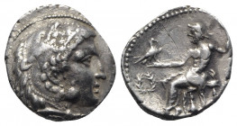 Celtic, Eastern Europe, Imitations of Alexander III of Macedon. 3rd-2nd centuries BC. AR Tetradrachm (25mm, 16.01g, 12h). Head of Herakles r., wearing...