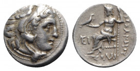 Kings of Macedon, Antigonos I Monophthalmos (Strategos of Asia, 320-306/5 BC, or king, 306/5-301 BC). AR Drachm (17.5mm, 4.27g, 11h). In the name and ...