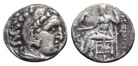 Kings of Macedon, Antigonos I Monophthalmos (Strategos of Asia, 320-306/5 BC, or king, 306/5-301 BC). AR Drachm (18mm, 4.08g, 12h). In the name and ty...