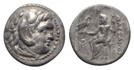 Kings of Macedon, Antigonos I Monophthalmos (Strategos of Asia, 320-306/5 BC, or king, 306/5-301 BC). AR Drachm (17mm, 4.09g, 12h). In the name and ty...