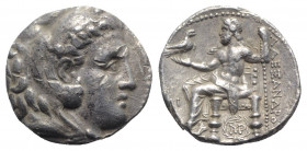 Seleukid Kings, Seleukos I Nikator (312-281 BC). AR Tetradrachm (24.5mm, 16.99g, 5h). In the name and types of Alexander III of Macedon. Babylon I, c....