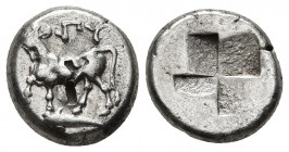 THRACE, Byzantion. Circa 340-320 BC. AR Siglos. 5.53g. 15.2m.