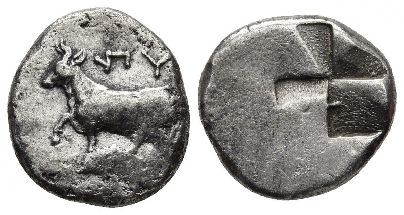 THRACE, Byzantion. Circa 340-320 BC. AR Siglos. 5.22g. 17.4m.