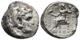 KINGS OF MACEDON, Alexander III 'The Great' 336-323 BC. AR Tetradrachm. 16.56g. 25.5m.