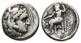KINGS OF MACEDON, Alexander III 'The Great', 336-323 BC. AR Drachm. 3.98g. 16.4m.