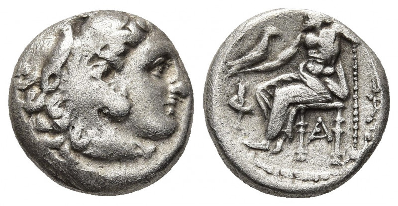 KINGS OF MACEDON, Alexander III 'The Great', 336-323 BC. Amphipholis. AR Drachm....