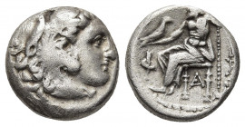 KINGS OF MACEDON, Alexander III 'The Great', 336-323 BC. Amphipholis. AR Drachm. 4.07g. 15.3m.