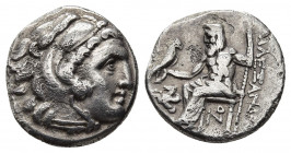 KINGS OF MACEDON, Alexander III 'The Great', 336-323 BC. Lampsakos. AR Drachm. 3.89g. 16.8m.