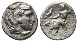 KINGS OF MACEDON, Alexander III 'The Great', 336-323 BC. Lampsakos. AR Drachm. 3.90g. 17.0m.