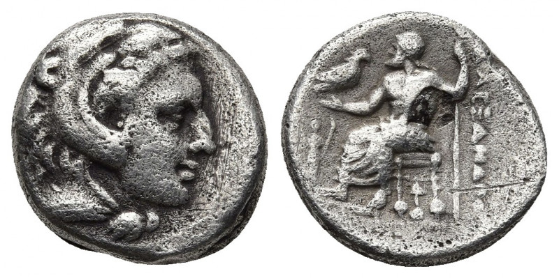 KINGS OF MACEDON, Alexander III 'The Great', 336-323 BC. Lampsakos. AR Drachm. 4...