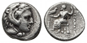 KINGS OF MACEDON, Alexander III 'The Great', 336-323 BC. Lampsakos. AR Drachm. 4.0g. 15.6m.