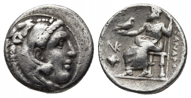 KINGS OF MACEDON, Alexander III 'The Great', 336-323 BC. Sardes. AR Drachm. 4.01...