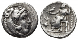 KINGS OF MACEDON, Alexander III 'The Great', 336-323 BC. Sardes. AR Drachm. 4.01g. 17.0m.