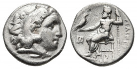 KINGS OF MACEDON, Philip III 323-317 BC. AR Drachm. 3.91g. 16.7m.