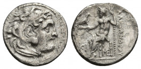KINGS OF MACEDON, Antigonos I 320-301 BC. AR Drachm. 3.89g. 17.8m.
