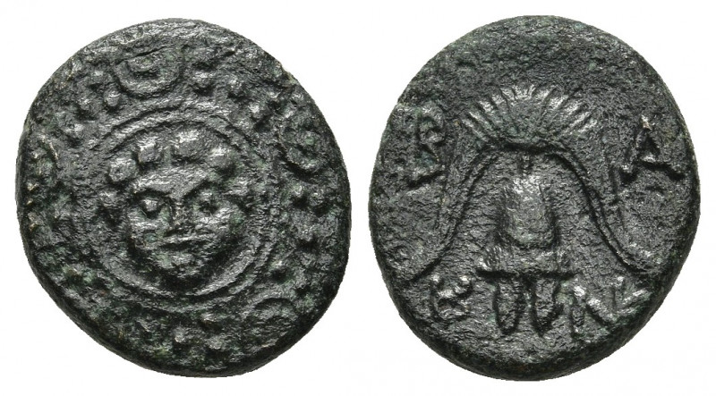 KINGS OF MACEDON, Alexander III 'The Great', 336-323 BC. Salamis. AE. 3.98g. 15....