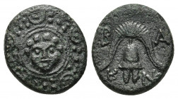 KINGS OF MACEDON, Alexander III 'The Great', 336-323 BC. Salamis. AE. 3.98g. 15.3m.