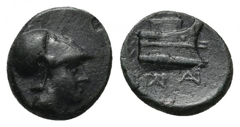 KINGS OF MACEDON, Demetrios I Poliorketes 306-283 BC. Uncertain mint. AE. 1.48g....