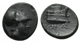KINGS OF MACEDON, Demetrios I Poliorketes 306-283 BC. Uncertain mint. AE. 1.48g. 10.6m