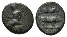 ATTICA, Eleusis. Circa 350-330 BC. AE. 3.63g. 14.4m.