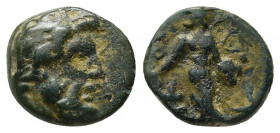 LYCAONIA, Iconium. 1st century BC. AE. 2.92g. 14.3m