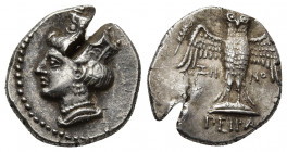 PONTOS, Amisos. Circa 400-350 BC. AR Drachm. 5.67g. 18.9m
