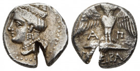 PONTOS, Amisos. Circa 400-350 BC. AR Drachm. 5.69g. 18.5m