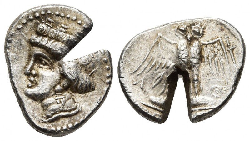 PONTOS, Amisos. Circa 400-350 BC. AR Drachm. 5.69g. 21.5m
