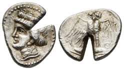 PONTOS, Amisos. Circa 400-350 BC. AR Drachm. 5.69g. 21.5m