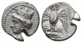 PONTOS, Amisos. Circa 400-350 BC. AR Drachm. 5.42g. 19.0m
