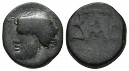 KINGS OF BOSPOROS, Polemo I 14-9 BC. Pantikapaion. AE. 9.71g. 20.3g.