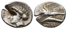 PAPHLAGONIA, Sinope 330-300 BC. AR Drachm. 5.0g. 17.5m.