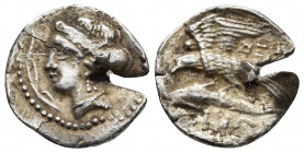 PAPHLAGONIA, Sinope 330-300 BC. AR Drachm. 4.68g. 20.7m.