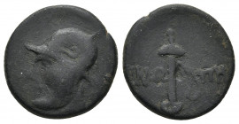 PAPHLAGONIA, Sinope 330-300 BC. AE. 6.89g. 19.8m.
