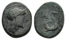 KINGS OF PERGAMON Philetairos 282-263 BC. AE. 4.23g. 13.7m.