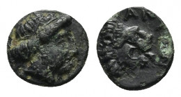 TROAS, Antandros. 4th-3rd centuries BC. AE. 0.61gr 8.4m
