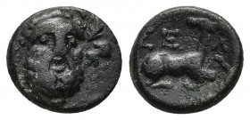 PISIDIA, Selge. Circa 200-100 BC. AE. 2.15g. 12.6m.