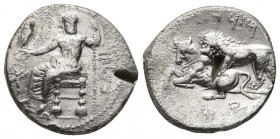 CILICIA, Tarsos. 361-338 BC. AR Stater. 10.45g. 22.6m.