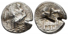 CILICIA, Tarsos. 361-341 BC. AR Stater. 11.01g. 24.4m.