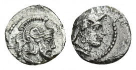 CILICIA, Tarsos. 384-360 BC. AR Obol. 0.64g. 9.7m.